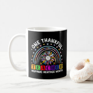 Caneca De Café Hispânico Patrimônio Mês Um Obrigado Professor Lat