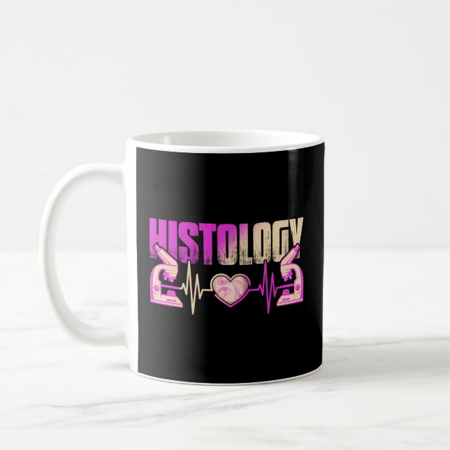 Caneca De Café Histologia Eu Adoro Histologia Para O Histologista (Esquerda)