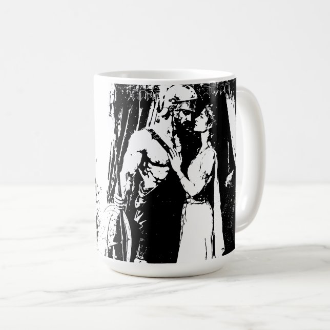 Caneca De Café História antiga (Frente Esquerda)