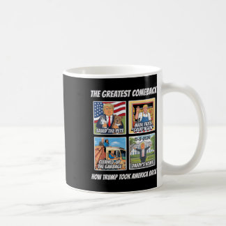 Caneca De Café História Como Trump Ganhou 2024 Pegou A América By