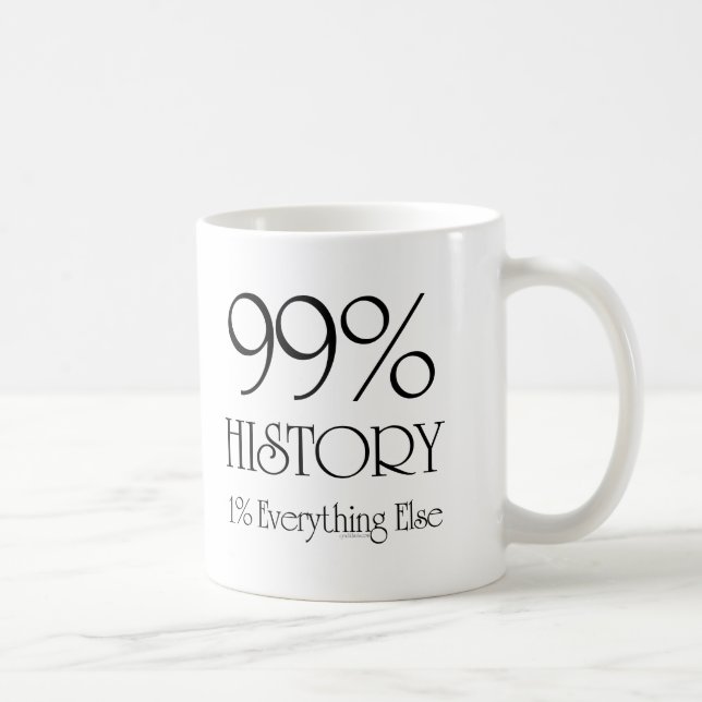 Caneca De Café História de 99% (Direita)