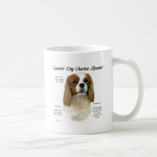 Caneca De Café História do Cavalier King Charles Spaniel (Blenhei
