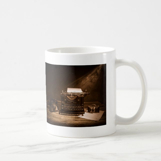 Caneca De Café História Do Jornalista (Direita)