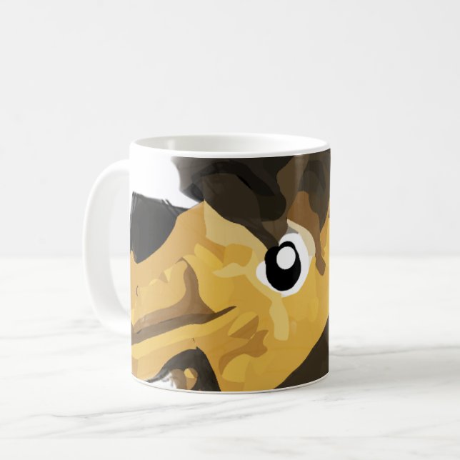 Caneca De Café História do Leão (Frente Esquerda)