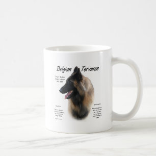 Caneca De Café História do Tervuren belga; tudo sobre o Tervurens
