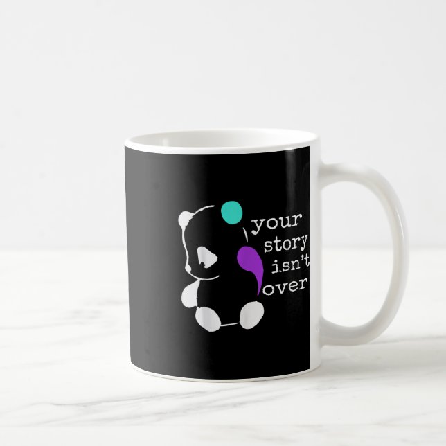 Caneca De Café História Não Ultrapassada - Prevenção Suicida Cont (Direita)