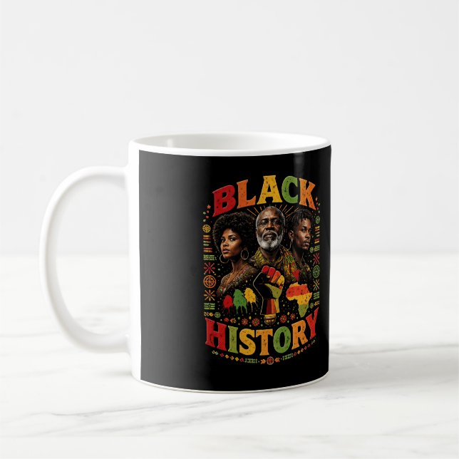 Caneca De Café História Negra (Esquerda)