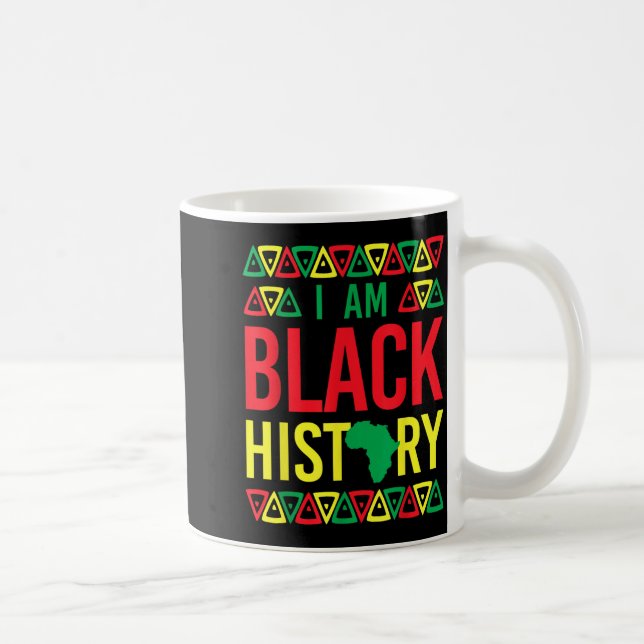 Caneca De Café História Negra (Direita)