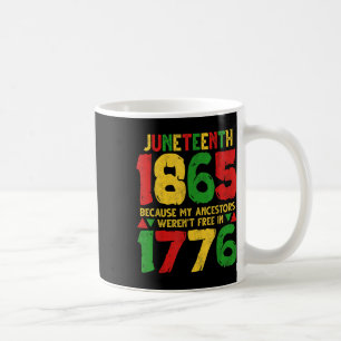Caneca De Café História Negra 1865 Ancestrais Não Eram