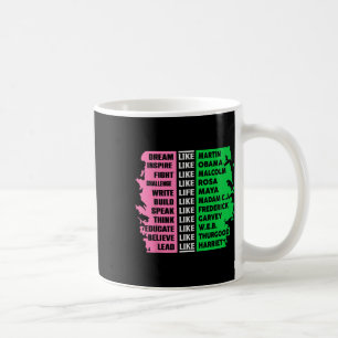 Caneca De Café História Negra Bonita Mês Diversão História Negra
