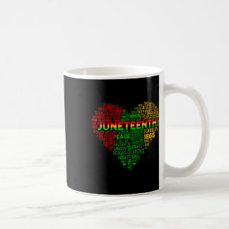 Caneca De Café História Negra do Coração Liberdade Africana Afro-