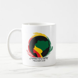 Caneca De Café História Negra do Dia da Liberdade