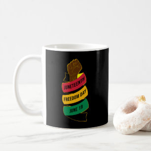 Caneca De Café História Negra do Dia da Liberdade
