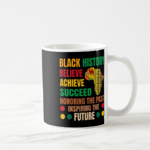 Caneca De Café História Negra Honrando o Passado Inspirando Homen