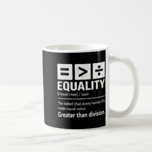 Caneca De Café História Negra Melanina Igualdade é Maior que Div