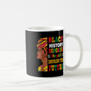 Caneca De Café História Negra Mês Honrando o Futuro Inspirador Pa