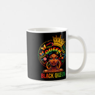 Caneca De Café História Negra Rainha História Negra Mês Mulheres