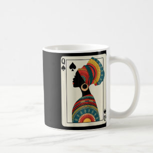 Caneca De Café História Negra Rainha Melanina Junet Afro-American