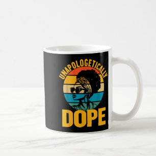 Caneca De Café História Negra Sem Desculpas Afro Menina Melanina