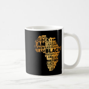 Caneca De Café História Negra Sou Negro Todos os Meses Americano