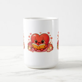 Caneca De Café Histórias de Amor Começam Dentro do Coração