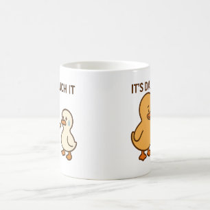 Caneca De Café Histórias de pato bonito - presente para famílias 