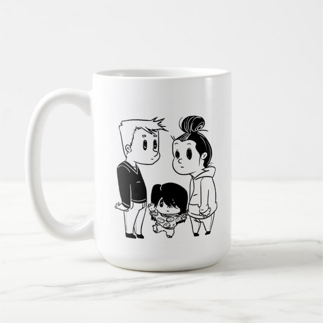 Caneca De Café Histórias em quadrinhos do kiemperfections (Esquerda)