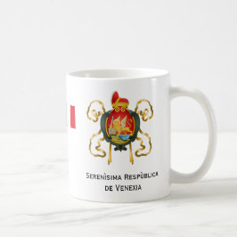 Caneca de café histórica da república de Veneza