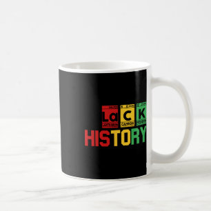 Caneca De Café Histórico Negro Mês Mesa de Elemento Periódico Afr