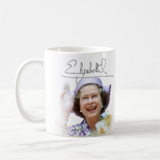 Caneca De Café HM Queen Elizabeth II
