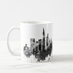 Caneca De Café Ho Chi Minh City Vietnam Skyline BW
