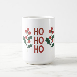 Caneca De Café "Ho Ho: Espalhando Jolly Vibes Toda A Época!