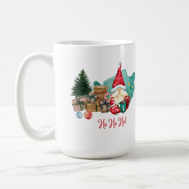 Caneca De Café Ho, Ho, Ho (Esquerda)