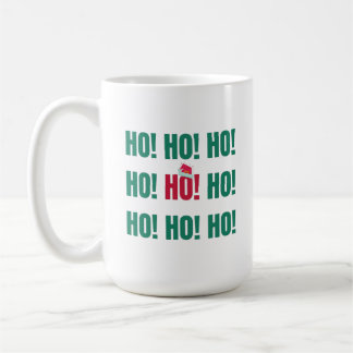 Caneca De Café Ho! Ho! Ho!