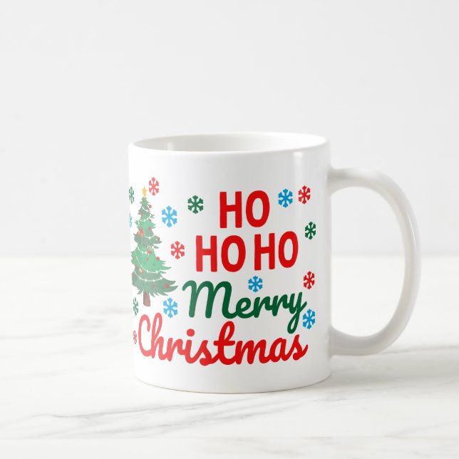 CANECA DE CAFÉ HO HO HO FELIZ NATAL (Direita)