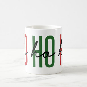 Caneca De Café Ho Ho Ho Natal Famílias de presentes de Natal