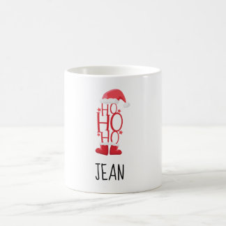 Caneca De Café Ho ho ho Natal Personalizar Mug
