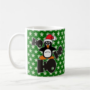 Caneca De Café Ho Ho PENGUIN, Ho Ho Ho PENGUIN