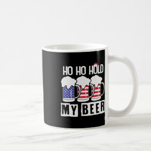 Caneca De Café Ho Ho Segure Minha Cerveja EUA - Natal Em Julho