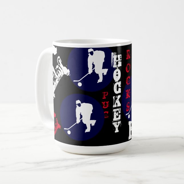 CANECA DE CAFÉ HOCKEY (Frente Esquerda)