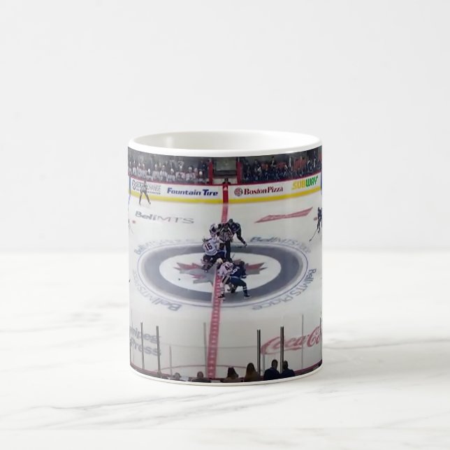 Caneca de Café Hockey 11 oz Cerâmica W-PT ZLE (Centro)
