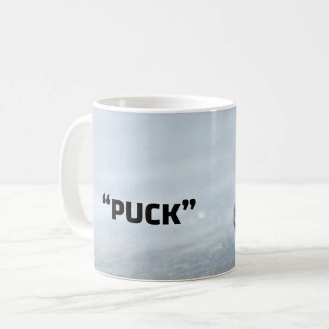 Caneca de Café Hockey 11 oz Cerâmica W-PT ZLE (Frente Esquerda)