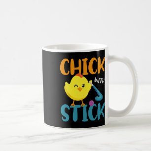 Caneca De Café Hockey de Campo Frango Galinha Com Bastão