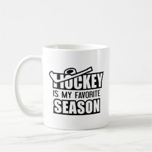 Caneca De Café Hockey É Minha Época Favorita