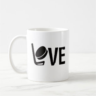 Caneca De Café Hockey Love