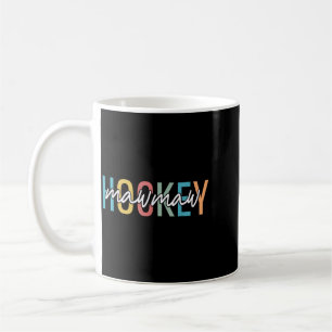 Caneca De Café Hockey Mawmaw Retro Vintage Amante do Jogador de H