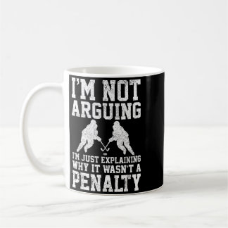 Caneca De Café Hockey Player Not Arguing Wasnt Penalty Funny Gift
