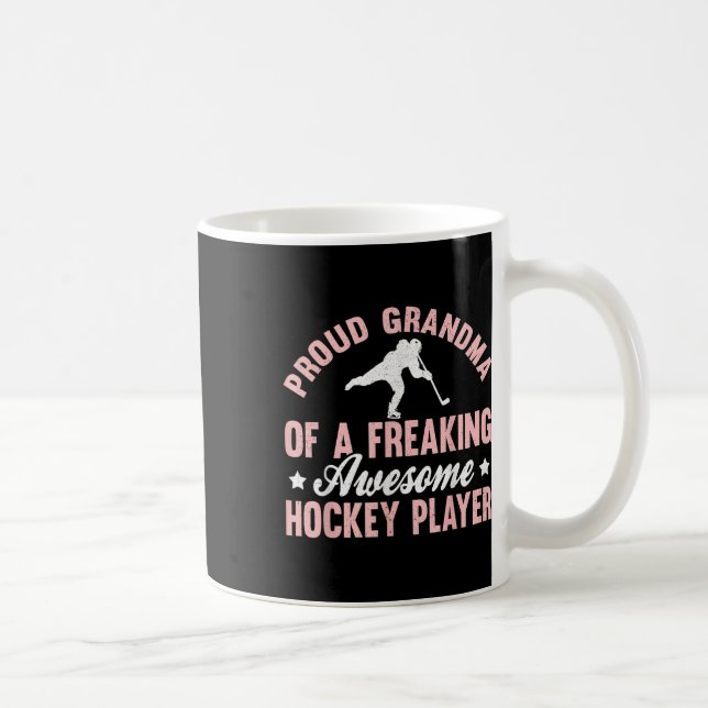 Caneca De Café Hockey Player Olympic Ice Hockey Field Hockey Gran (Direita)