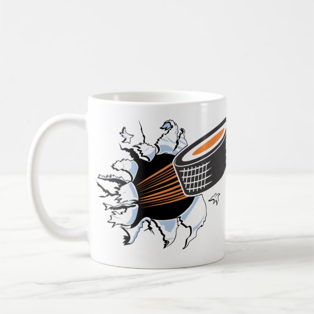 Caneca De Café Hockey Puck Breakout (Esquerda)