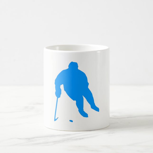 Caneca De Café Hockey Silhouette (Centro)